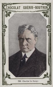 Charles Le Bargy (färgad bild) av French School