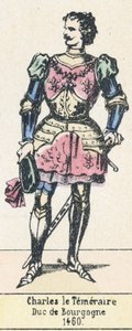 Karl Temeraire, hertig av Bourgogne av French School
