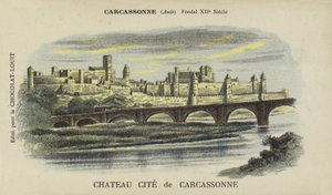 Chateau Cite de Carcassonne, Carcassonne, Aude av French School
