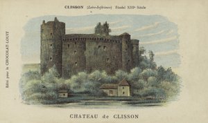 Chateau de Clisson, Clisson, Loire-Inferior av French School