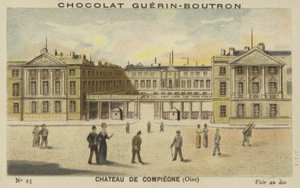 Slottet i Compiegne, Oise av French School