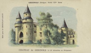 Chateau de Grignols, Grignols, Dordogne av French School