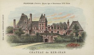 Chateau de Ker-Jean, Plougar, Finistere av French School