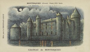 Chateau de Montesquieu, Montesquieu, Gironde av French School