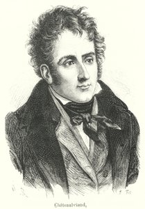 Chateaubriand (gravyr) av French School