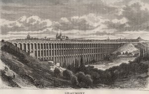 Chaumont - Haute-Marne - gravyr i "La France illustrée: geografi, historia, statistisk administration" av V.A. Malt-Brown. 1884 av French School
