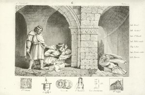 Childebert I, frankisk kung av Paris av French School