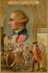 Claude-Francois-Dorothee, markis de Jouffroy dAbbans, fransk ångbåtsuppfinnare från 1700-talet av French School