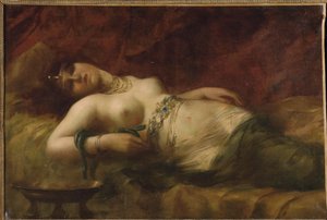Cleopatra, sent 1800-tal av French School