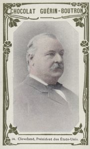 Cleveland, USA:s president (färgad bild) av French School