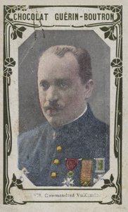 Kommendant Vuillemin (färgad bild) av French School