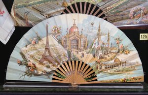 Jubileumsfan av 1889 års Exposition Universelle i Paris av French School