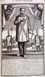 Fördömd av inkvisitionen, Spanien 1700-talet av French School