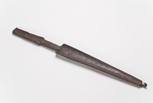 Konisk skedborr eller brotsch, 1574 (smide)
