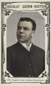 Coquelin aine, dramatisk konstnär (färgat foto) av French School