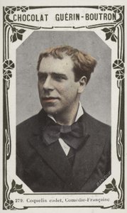 Coquelin-kadett, Comedie-Francaise (färgad bild) av French School