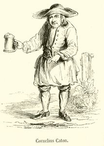 Cornelius Caton (gravyr) av French School