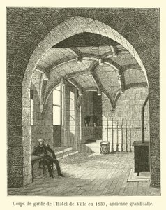 Rådhusets vakthus 1830, före detta storstugan av French School
