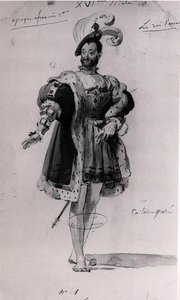 Kostymdesign till "Le Roi s