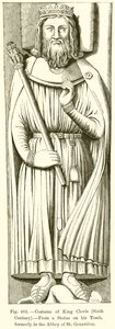 Kung Clovis kostym