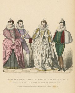 Den franska adelns dräkt, 1581 av French School