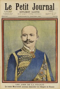 Greve Mikhail Muravyov, Rysslands utrikesminister
