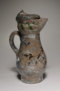 Täckt Ewer, tillverkad av Haviland Factory i Auteuil, Frankrike, dekorerad av Charles Midoux, 1878-1882 av French School