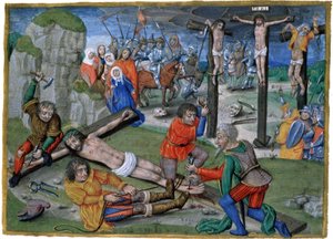 Korsfästelsen av Jesus av French School