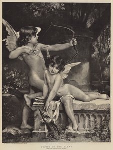 Amor på alerten (gravyr) av French School