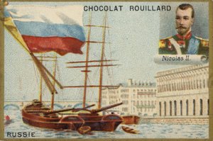 Tsar Nikolaus II av French School