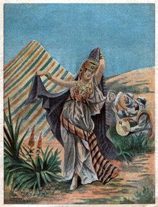 Dans i Algeriet ur "Le Petit Voyageur", c (tryck)1900 (tryck) av French School