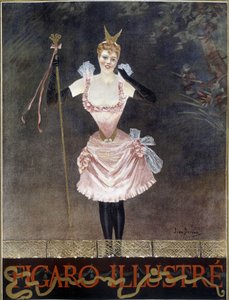 Dansare - omslag till "" Figaro Illustrated"", n.d. av French School