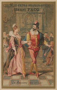 Dancing the Pavane, 1500-talet av French School