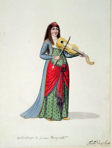 Sultanernas dotter, ottomansk tid, 1700-talets tredje kvartal (wc på papper) av French School