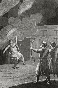Alcibiades död av French School