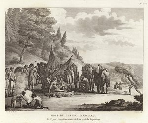 General Francois Severin Marceau-Desgraviers död av French School