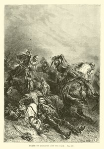 Gustavus och hans sidas död av French School