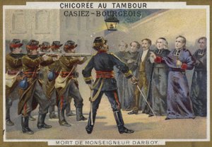 Monsignor Darboy, ärkebiskop av Paris, död 1871 av French School