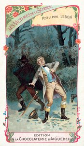Den franske ingenjören och kemisten Philippe Lebon dog 1804 av French School