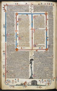 Decretal of Gregory IX med glans av Bernard of Parma (