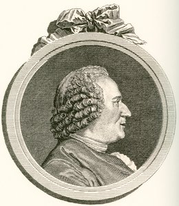 Denis Diderot, 1713 1784. Mwanafalsafa wa Kifaransa, mkosoaji wa sanaa na mwandishi. Kutoka Les Heures Libres iliyochapishwa 1908.swed av French School