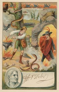 Der Freischuetz (skytten), opera av Carl Maria von Weber av French School