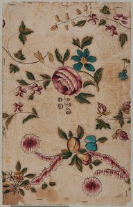 Designritning, sent 1700-tal av French School