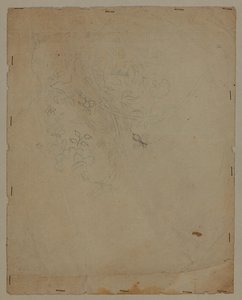 Designritning, sent 1700-tal av French School