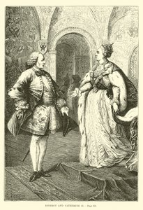Diderot och Catherine II av French School