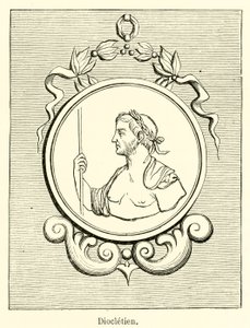 Diocletien (gravyr) av French School