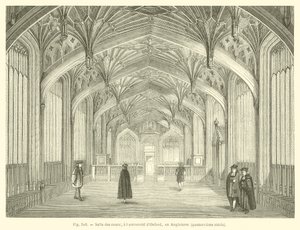 Divinity School, Bodleian Library, Oxford (gravyr) av French School