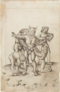 Bär inte en åtsittande ring [fol. 23 recto], ca 1512-1515 (penna och bläck) av French School