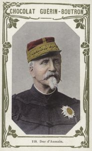 Duc dAumale (färgad bild) av French School