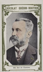 Duc de Chartres (färgad bild) av French School